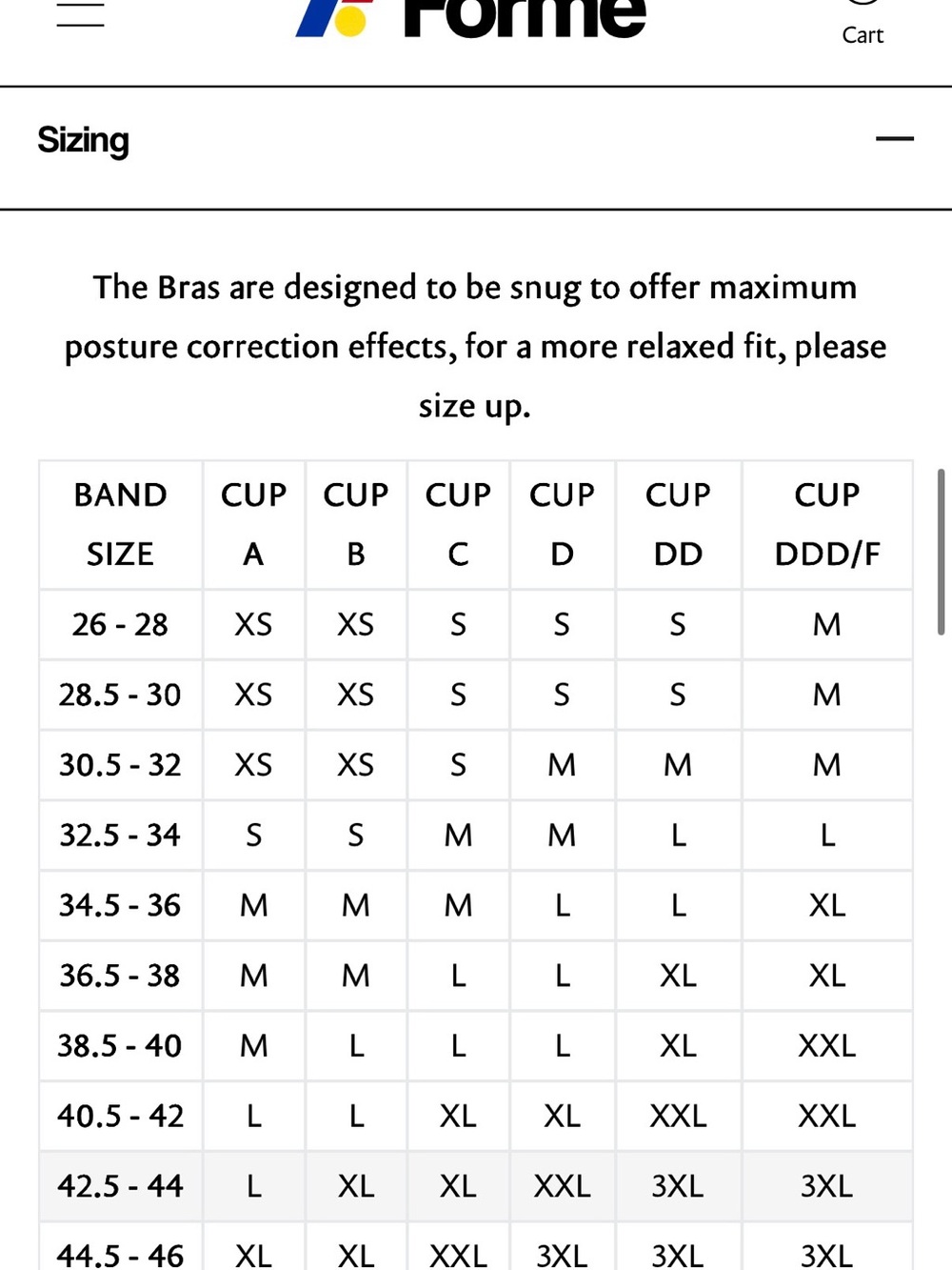 Forme Power Bra- posture correcting - Picture 5 of 6